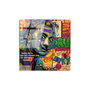 Wallity UV-817 Cuadro de Vidrio Templado Multicolor 50 x 50 cm